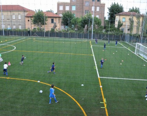 Fussball in Igea Marina Fussball in Igea Marina